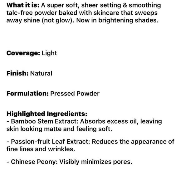 Kosas Cloud Set Brightening Powder
Baked Setting + Smoothing Powder New FullSz - Picture 9 of 13